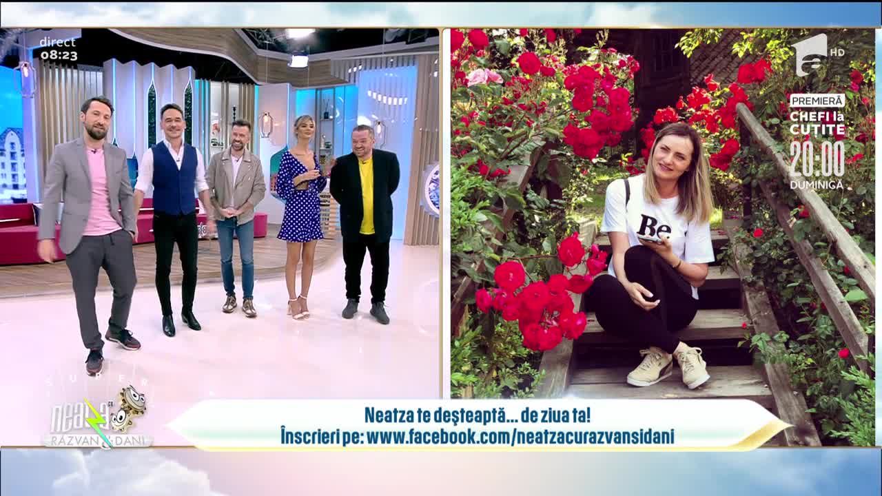 Neatza cu Răzvan și Dani te deșteaptă... de ziua ta! La mulți ani, Mădălina!