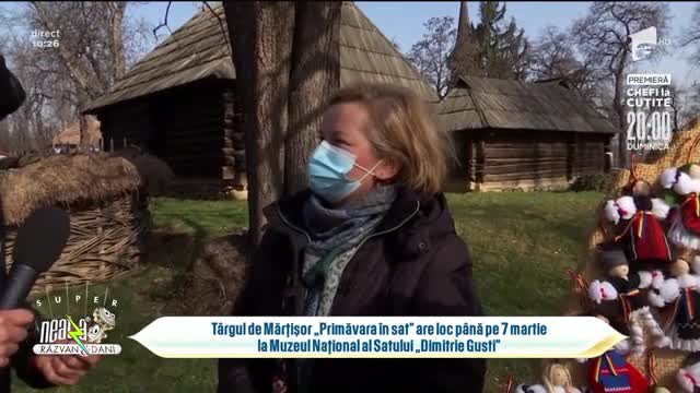 Idei de cadouri. Meșteri populari și artiști plastici, la T&acirc;rgul de Mărțișor de la Muzeul Satului din București