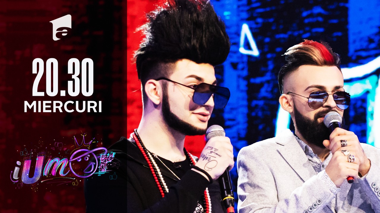Roby Roberto și Malone au venit la iUmor?! "Ce faceți, mă?"