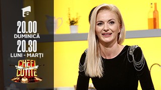 De pe scenă, direct în bucătărie! Elvira, soția lui Mihai Petre, pregătește chefilor o supă tradițională poloneză