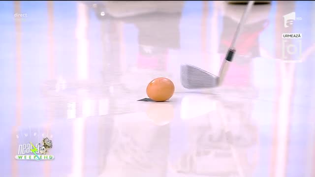 Golf cu ouă, o nouă provocare marca Neatza de Weekend