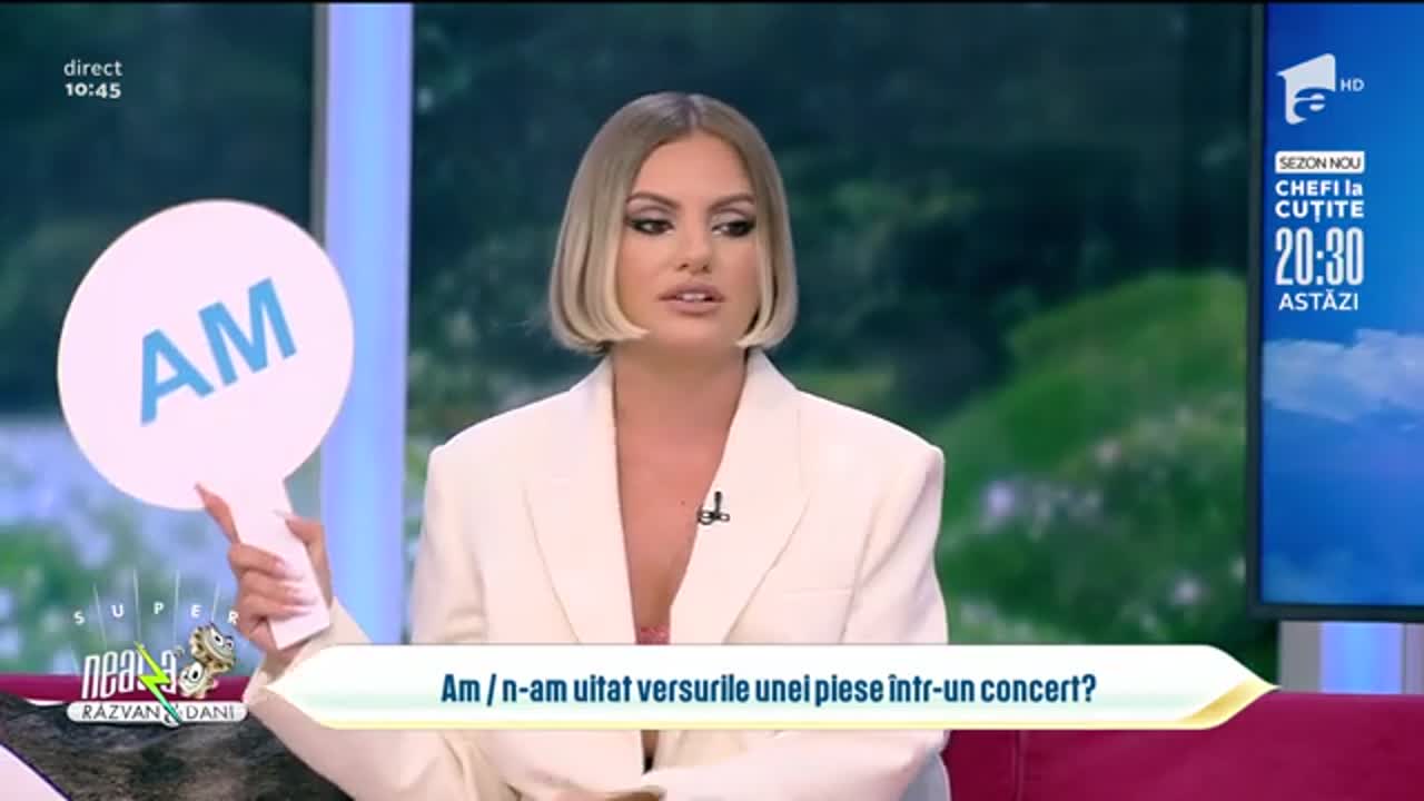 Provocarea Am/N-am... cu Alexandra Stan: "Am avut relații de o noapte"