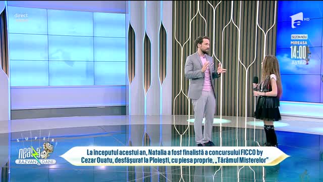 Natalia Bendre, declarație de dragoste la Super Neatza! Ascultă aici piesa "De ziua ta"!