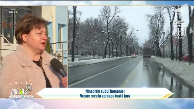 Prognoza meteo ANM. Ninsori &icirc;n sudul Rom&acirc;niei!