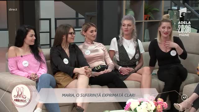 Maria, tristă de felul cum arată la tv
