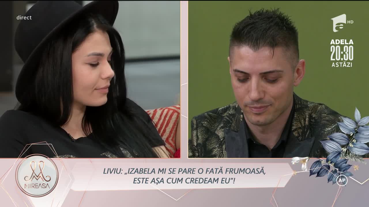 Ionuț Liviu Olteanu și Izabela, &icirc;nt&acirc;lnire pe nevăzute &icirc;n casa Mireasa!