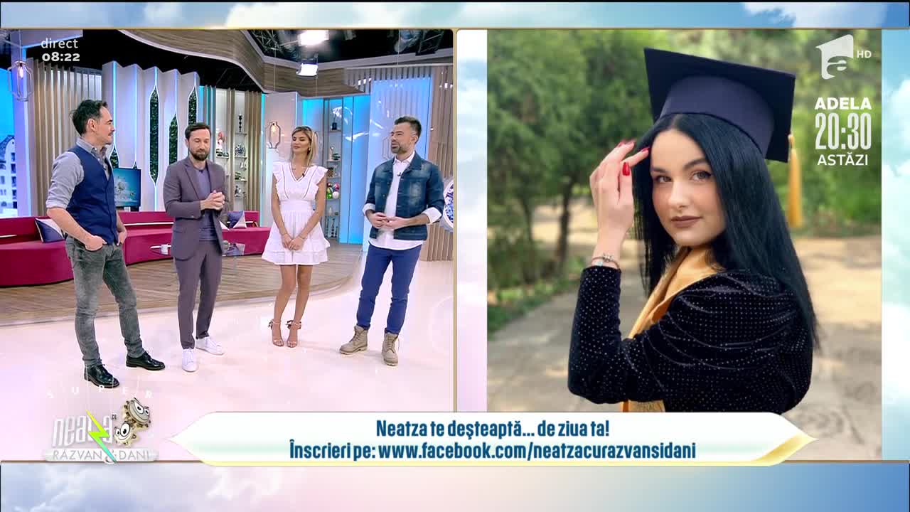 Neatza cu Răzvan și Dani te deșteaptă... de ziua ta! La mulți ani, Amira!