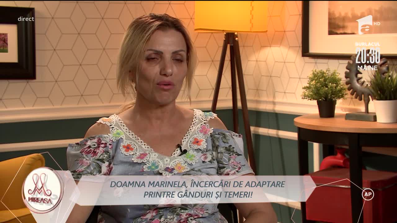 Doamna Marinela, &icirc;ncercări de adaptare printre g&acirc;nduri și temeri!