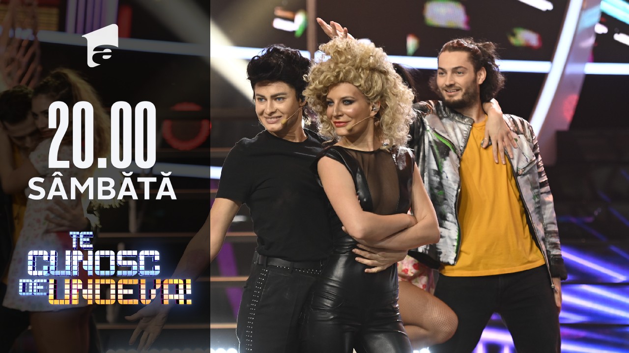 Ana Baniciu și Raluka se transformă în John Travolta & Olivia Newton John - "You're The One That", la Te cunosc de undeva!