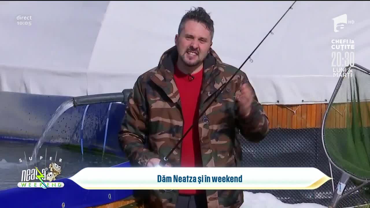 Marian Duță, vizită de o zi la păstrăvărie