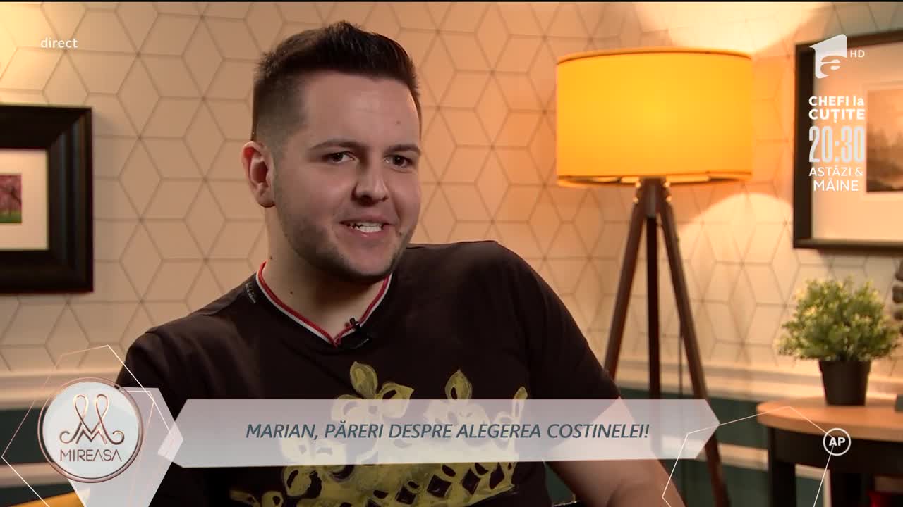 Marian contestă alegerea Costinelei: &Icirc;mi place, dar v&acirc;rsta ei &icirc;mi pune o barieră