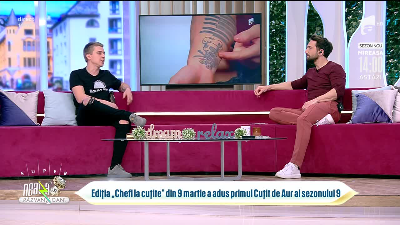 Paul Vasile, Cuțitul de Aur al lui chef Sorin Bontea, sfaturi pentru pasionații de bucătărie. Desertul care impresionează orice fată