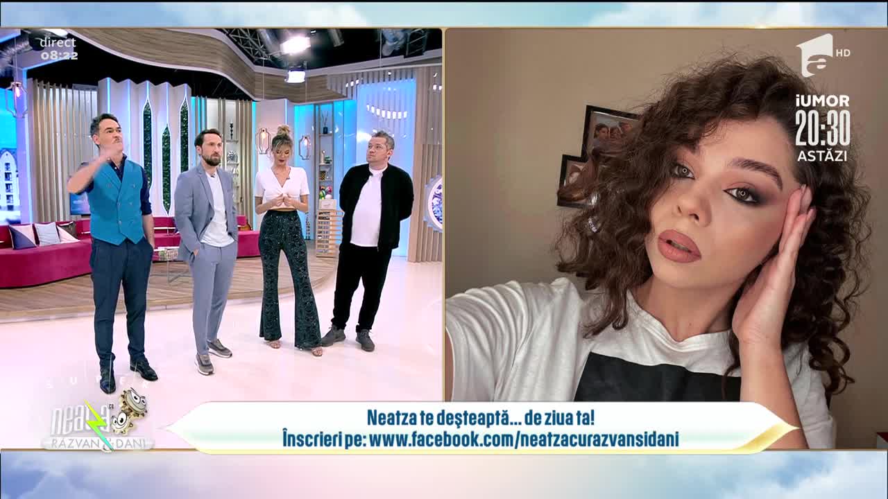 Neatza cu Răzvan și Dani te deșteaptă... de ziua ta! La mulți ani, Cristina!