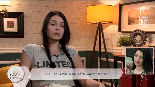 Izabela, despre acuzațiile venite din partea lui Valentin: A fost un șoc. Am crezut că &icirc;ntre noi e o conexiune