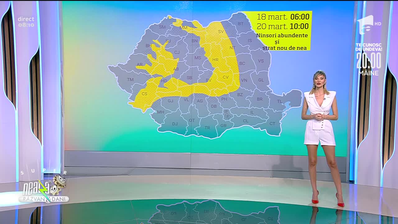 Prognoza Meteo, 19 martie 2021. Cum va fi vremea în România și care sunt previziunile ANM pentru astăzi