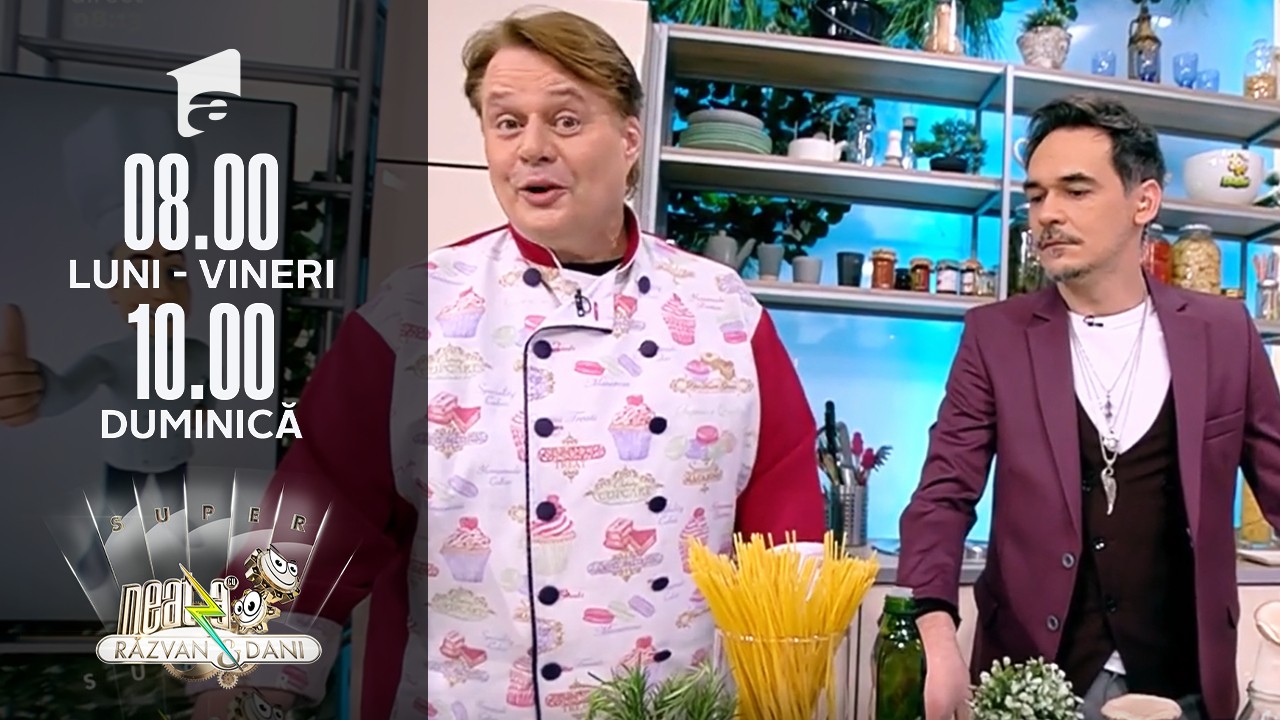Spaghete cochete, rețeta lui Vlăduț de la Neatza cu Răzvan şi Dani