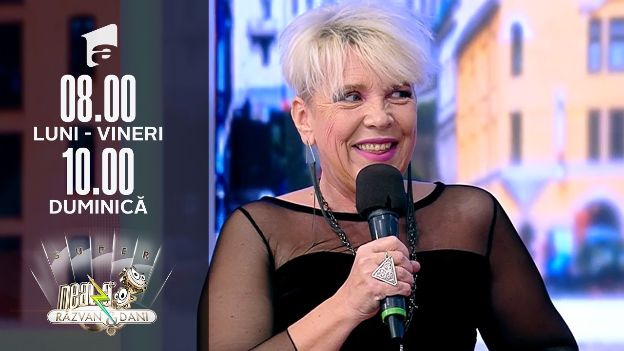 Silvia Dumitrescu, spectacol cu muzică din anii '80, la Te cunosc de undeva!