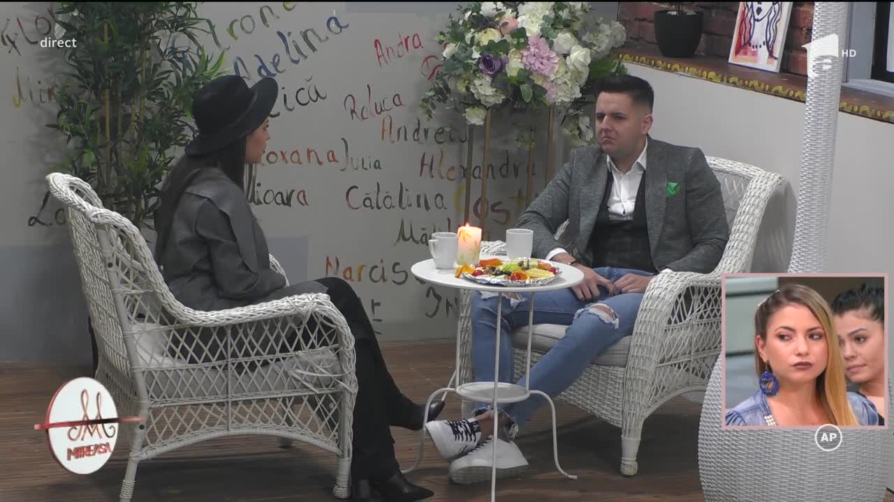 Andreea și Marian, &icirc;nt&acirc;lnire romantică &icirc;n casa Mireasa