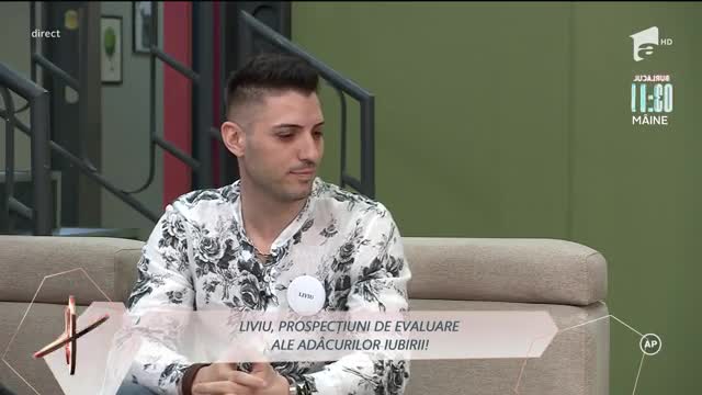 Inima rănită a lui Liviu cere consolare! Atenția concurentului se &icirc;ndreaptă către Maria