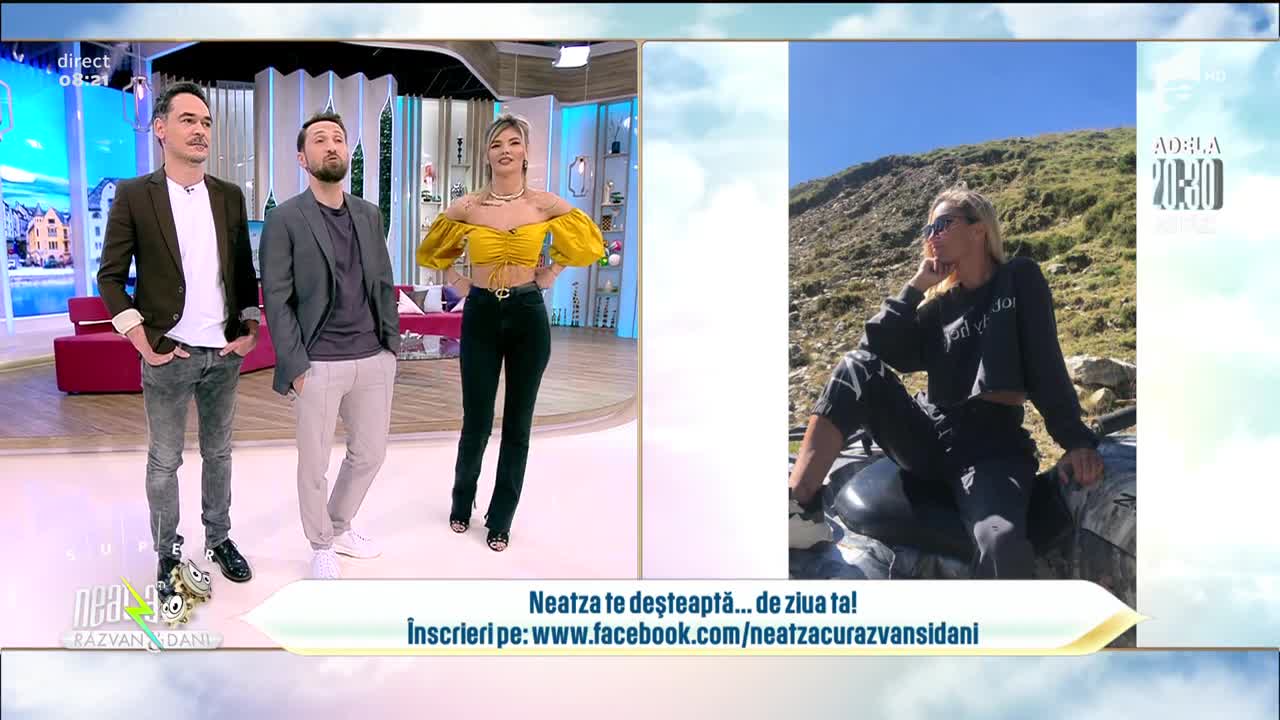 Neatza cu Răzvan și Dani te deșteaptă... de ziua ta! La mulți ani, Gabriela!
