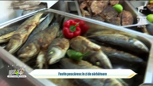 Festin pescăresc &icirc;n zi de sărbătoare