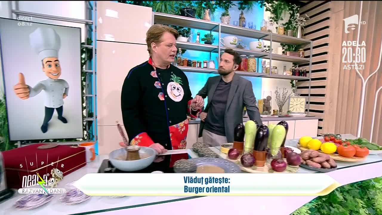 Burger oriental, rețeta lui Vlăduț de la Neatza cu Răzvan şi Dani