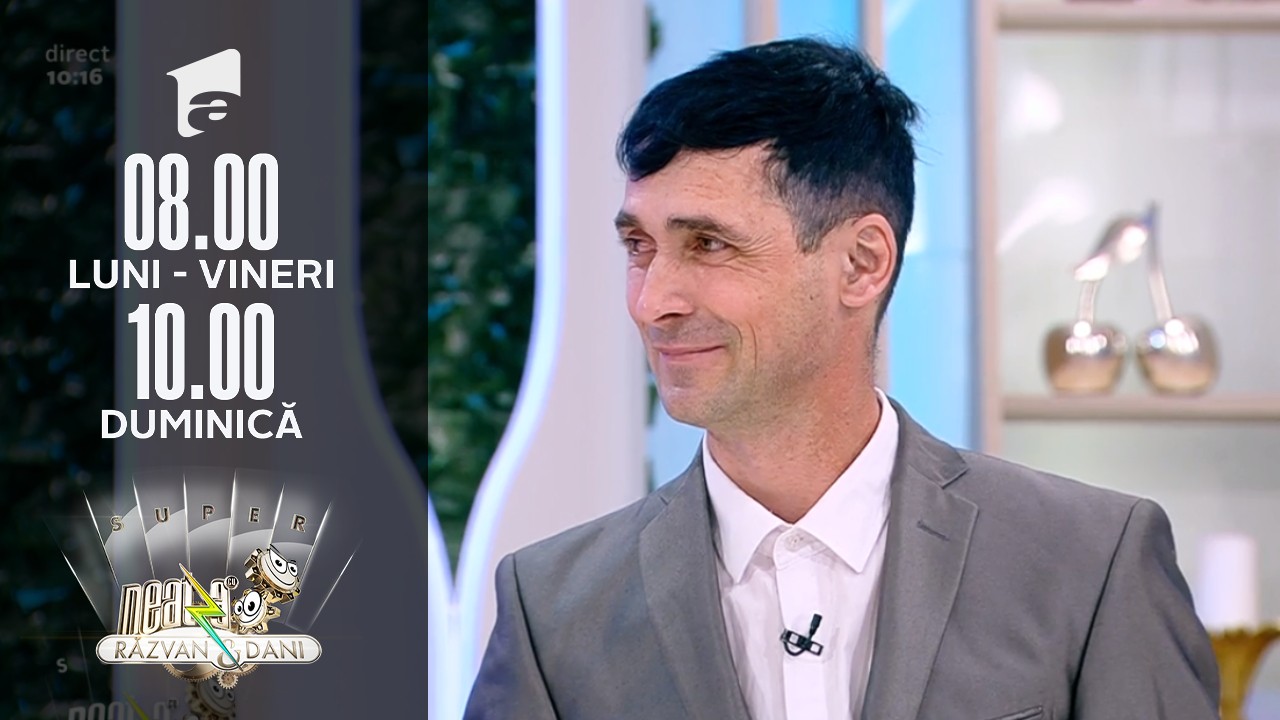 Romanticul X, revenire de senzație la Neatza cu Răzvan și Dani