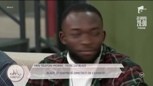 Moment emoționant pentru Blaze! T&acirc;nărul vorbește cu familia din Nigeria