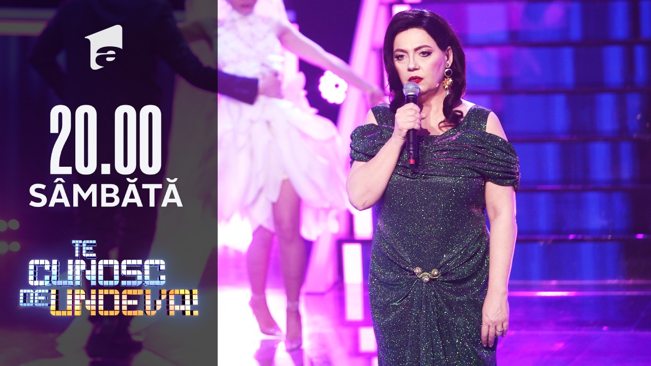 Emilia Popescu se transformă în Jennifer Connelly - "Sway", la Te cunosc de undeva!