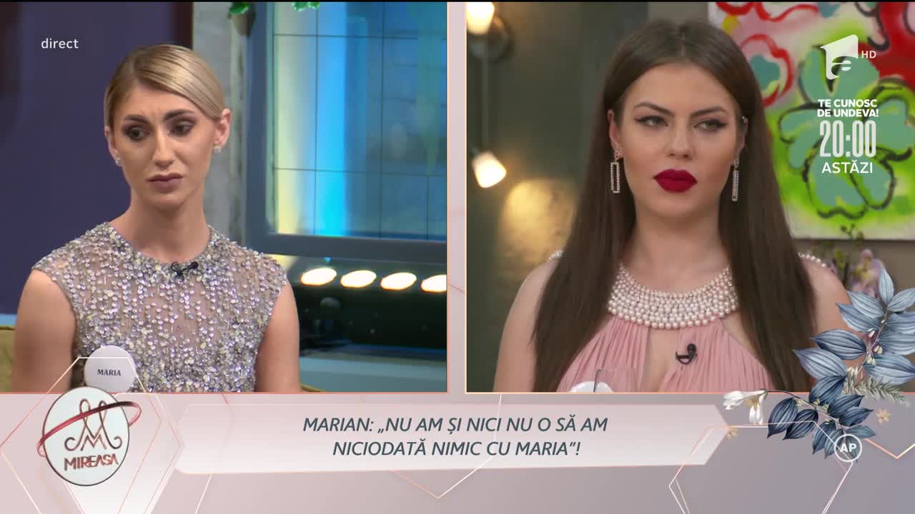 Maria, observații la adresa lui Marian: &Icirc;ncepe să fie fără bun simț!