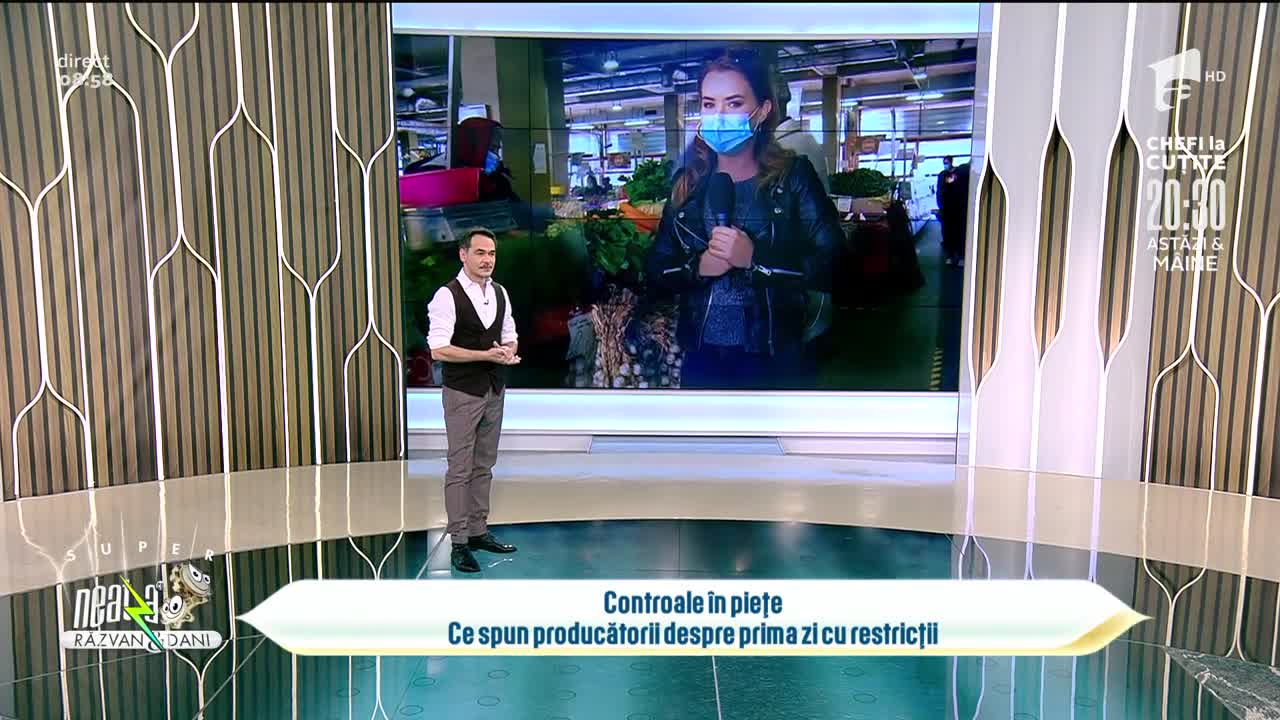 Controale &icirc;n piețe. Ce spun producătorii despre prima zi cu restricții