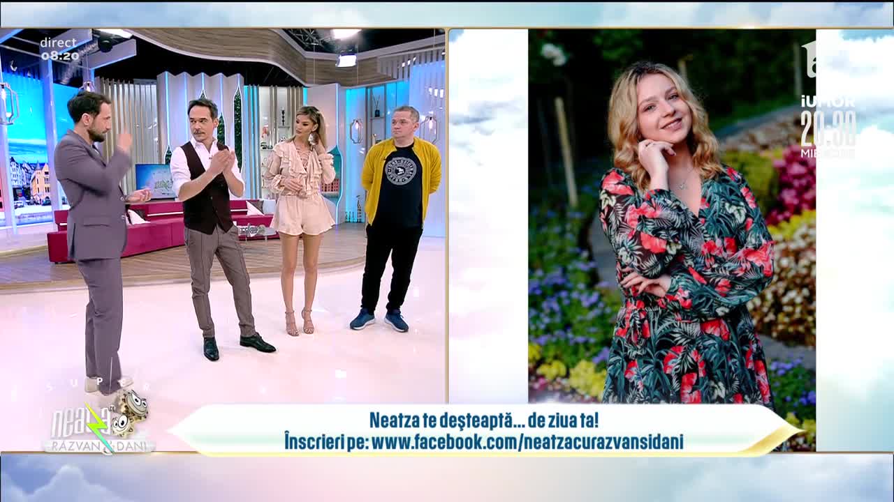 Neatza cu Răzvan și Dani te deșteaptă... de ziua ta! La mulți ani, Rahel!