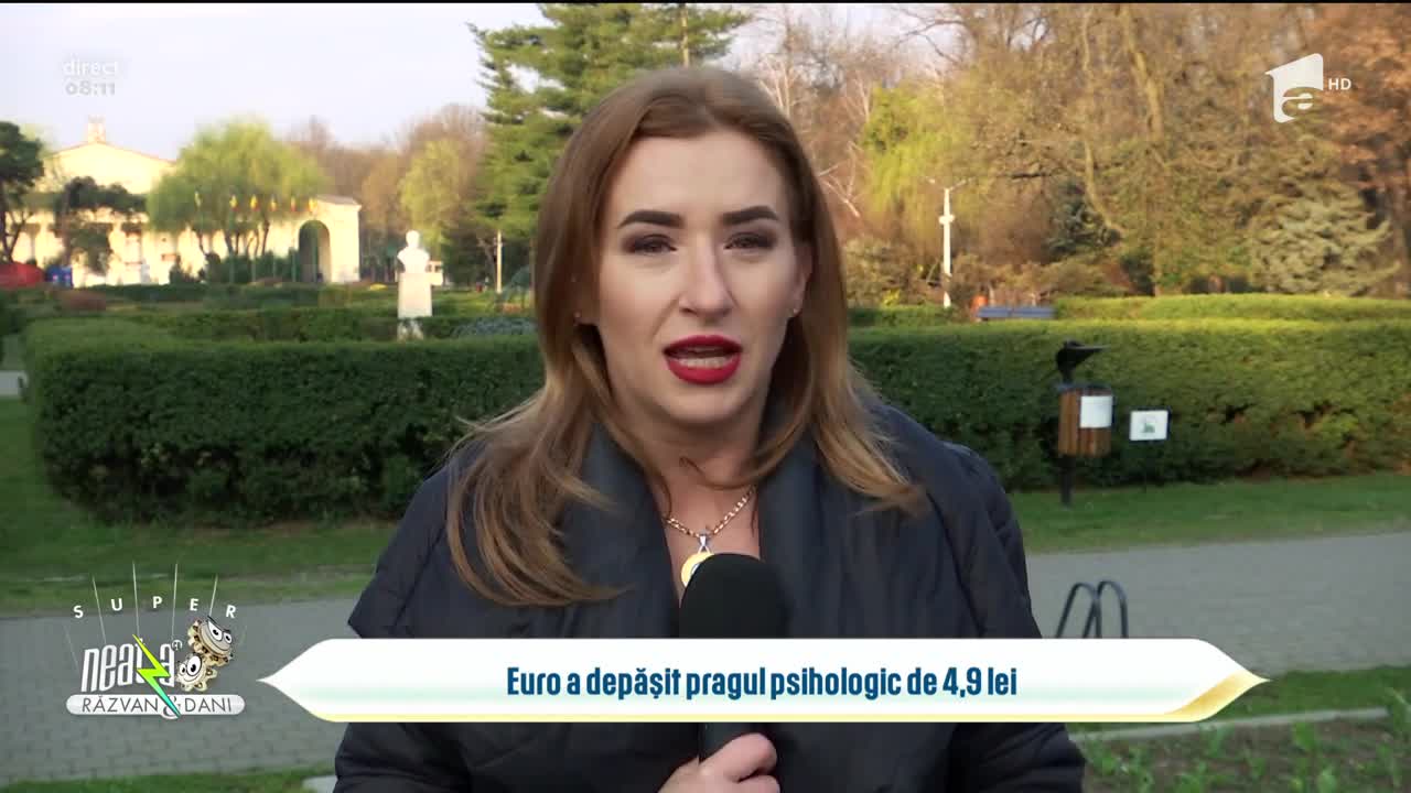 Euro a depășit pragul psihologic de 4,9 lei