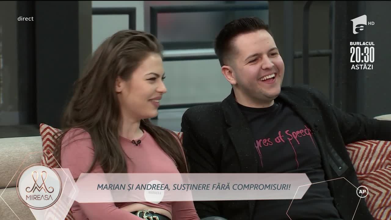 Marian și Andreea, mai fericiți ca niciodată!