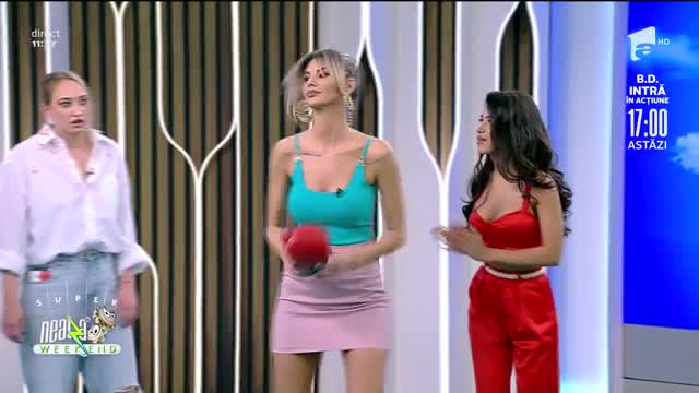 Baschet cu jucării de pluș, la Super Neatza de Weekend!