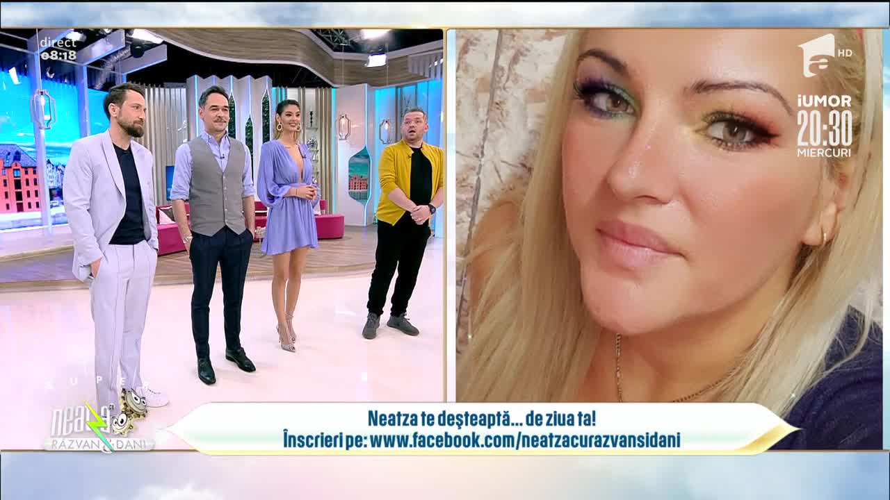 Neatza cu Răzvan și Dani te deșteaptă... de ziua ta! La mulți ani, Carmina!