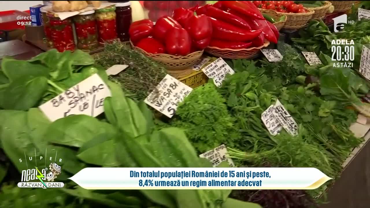 Statistici îngrijorătoare. Românii mănâncă neadecvat și nu fac sport