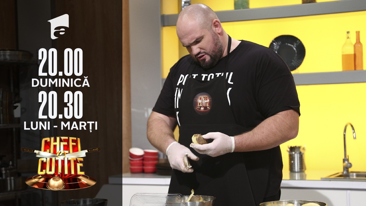 Jurații Chefi la cuțite, speriați de un luptător MMA. Chef Bontea: N-am mâncat cartofi prăjiți așa de buni în viața mea!