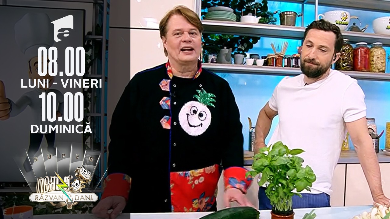 Bobocei de primăvară, rețeta lui Vlăduț de la Neatza cu Răzvan şi Dani