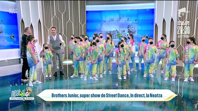 Brothers Junior, super show de Street Dance, &icirc;n direct, Neatza cu Răzvan și Dani