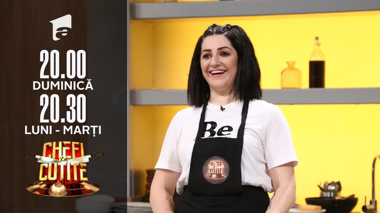 Carmen Fătu, rețetă unică la Chefi la Cuțite. Chef Dumitrescu: Este genul de mâncare la care trebuie neapărat să bei țuică!