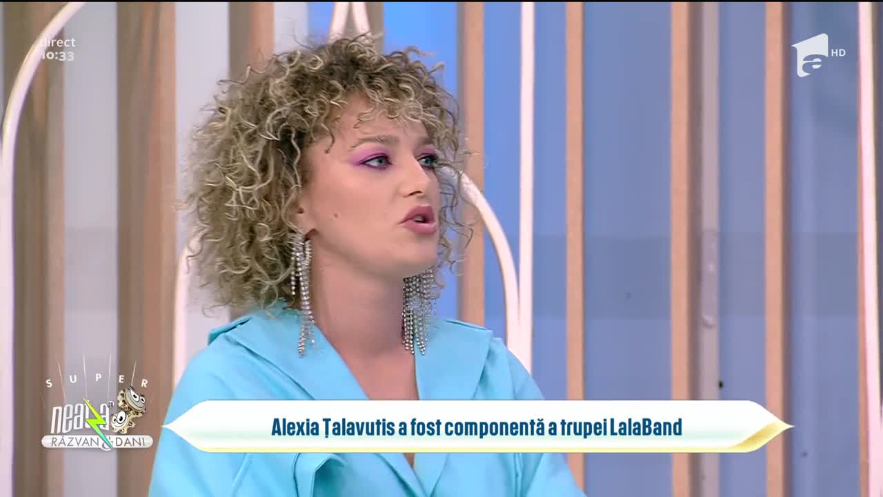 Alexia Țalavutis, interviu fără secrete la Super Neatza: "&Icirc;mi place Jennifer Lopez"