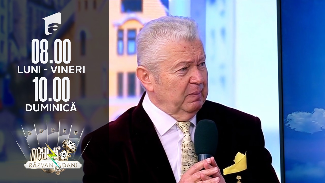 Maestrul Gheorghe Turda, &icirc;n direct, la Super Neatza