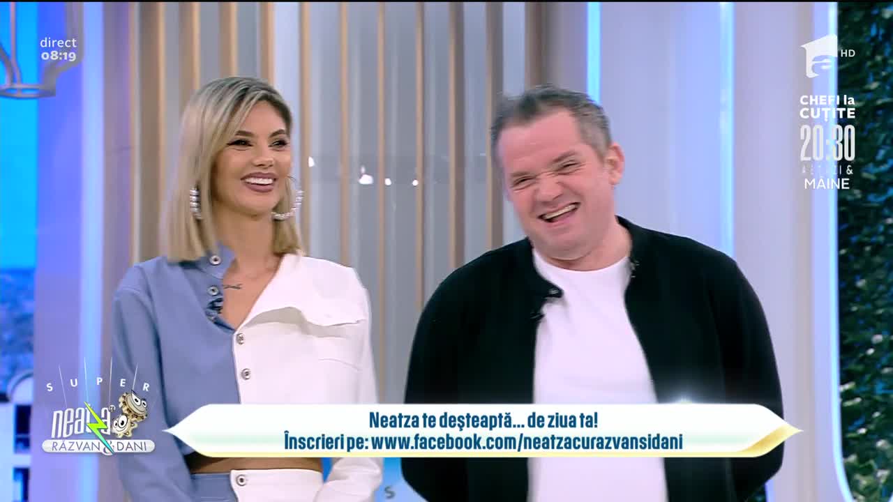 Neatza cu Răzvan și Dani te deșteaptă... de ziua ta! La mulți ani, Nicoleta!