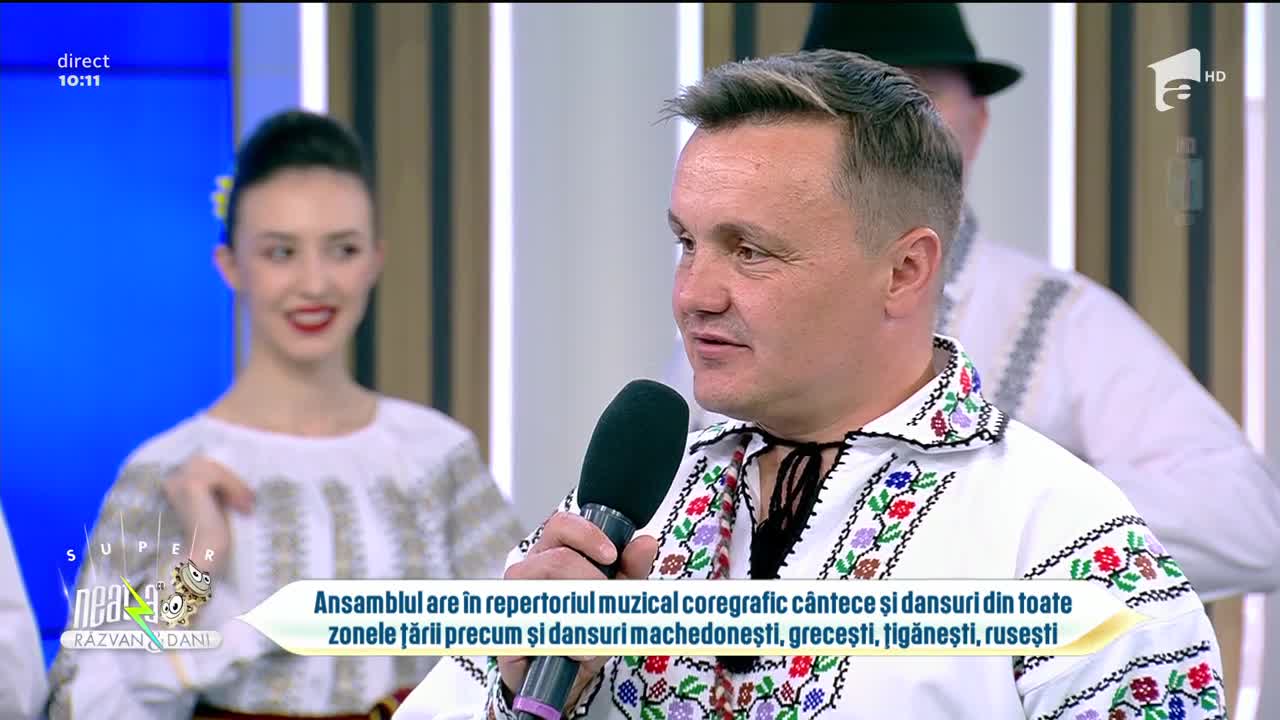 Ansamblul Folcloric &rdquo;Codrii Neamțului&rdquo;, suită de dansuri din Valea Bistriței, Neamț