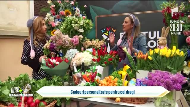 Cadouri personalizate. Cum să-i bucuri pe cei dragi cu un buchet de flori