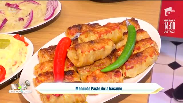 Meniu pentru masa de Paște, de la băcănie