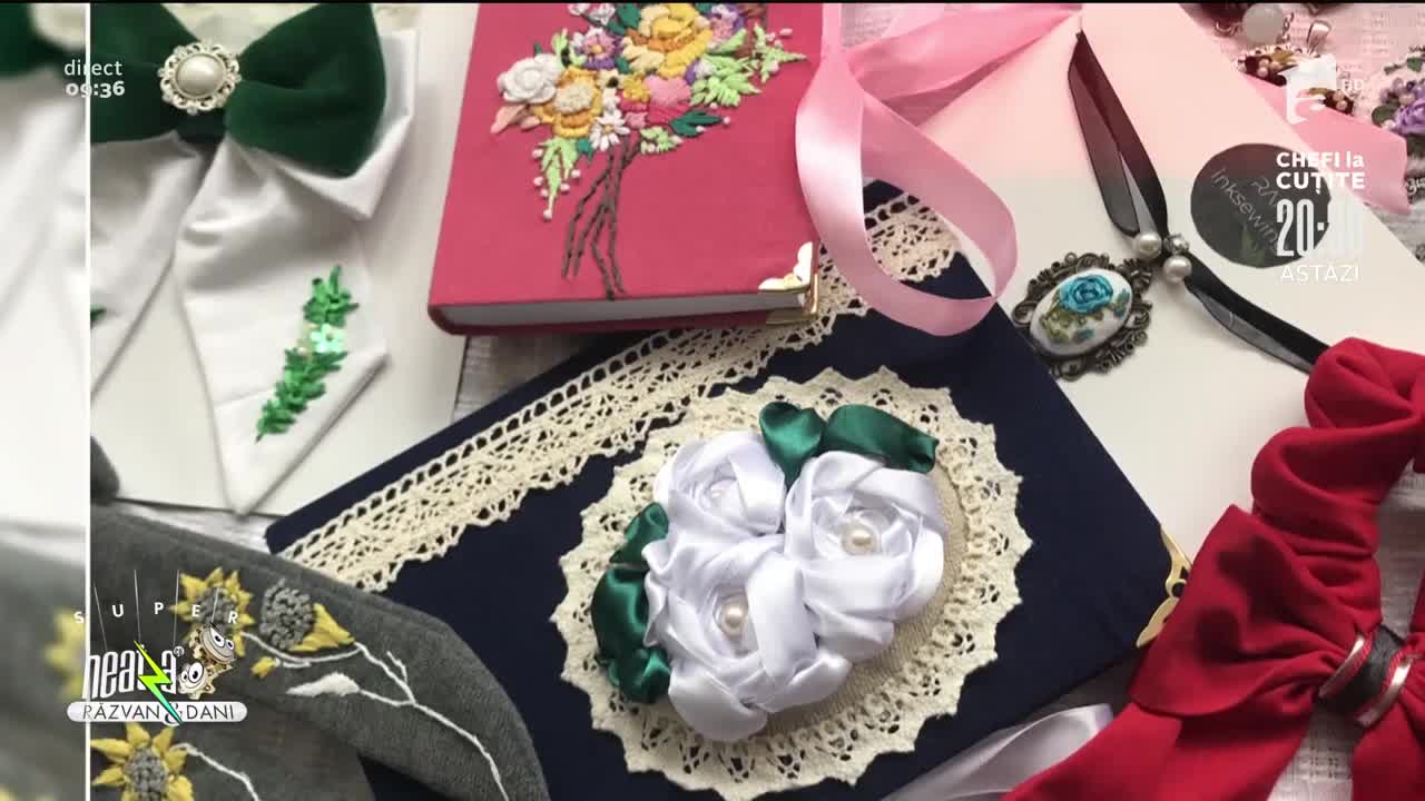 Afacere de succes cu accesorii brodate