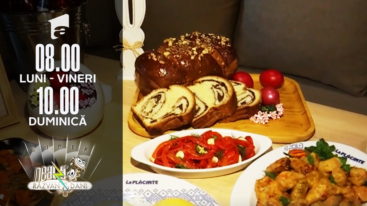 Coșul cu bucate tradiționale pentru masa de Paște se poate comanda și de la restaurant