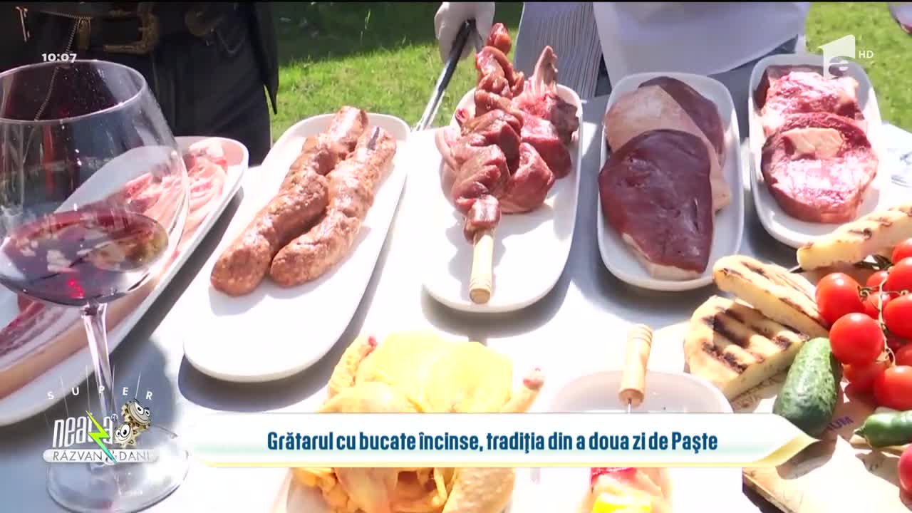 Grătarul cu bucate &icirc;ncinse, tradiția din a doua zi de Paște